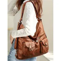 Hobby Hall Muotisuunnittelija naisten laukku Vintage nahkaiset olkalaukut naisille suuri tilavuus naisten käsilaukku Messenger Bag Crossbody laukut