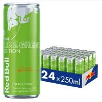 Red Bull Lime Green Edition energiajuoma, 250 ml, 24-pack
