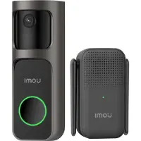 IMOU Doorbell 2S Kit, Musta, Koti, Seinä, MicroSD (TransFlash), 512 GB, H.265 (IM-DB-2SP-3T0W/DS2S-)