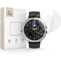 Tech-Protect Glass Fit+ 2-pack Tempered Glass for Samsung Galaxy Watch 8 Classic 46mm - Clear