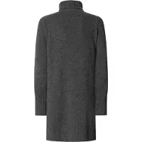 Pepe Jeans for woman. PL9537714 Carola dress grey (L), Casual, Polyester, Long sleeve