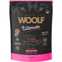 Woolf Ultimate Kala lohen kera 1 kg koiranruoka