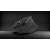 Acer Smart Fit Vertical Mouse - Retail pack, Oikeakätinen, RF Wireless + Bluetooth, 8000 DPI, Musta (HP.EXPBG.020)