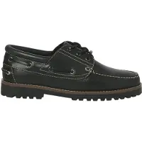 Jack & Jones Jfwbrooklyn Leather Boat Shoe Ln - Black - 45