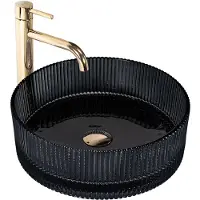 REA Ingrid 36 Black työtasopesuallas