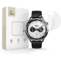 Tech-Protect Glass Fit+ 2-pack Tempered Glass for Xiaomi Watch S4 - Clear