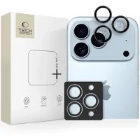 Tech-Protect Camring Fit+ Camera Cover for iPhone 14 Pro / Max / 15 Pro / Max / 16 Pro / Max / 17 Pro / Max - Black
