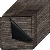 Vevor -mattolaatat, uudelleenkäytettävät, 610 x 610 mm, 24 kpl modulaarinen neliönmuotoinen matto, pehmeä pehmustettu lattiamateriaali saumattomaan peittoon 8,9 m², helppo tee-se-itse-korvaus olohuonee