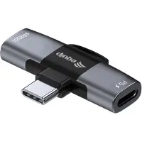 Equip 133479, USB-C, 2 x USB-C, Harmaa