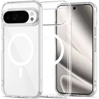 Tech-Protect Google Pixel 10/10 Pro Flexair Magneettinen Hybridikotelo - Läpinäkyvä