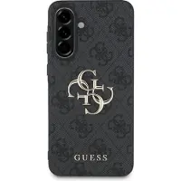 GUESS Samsung Galaxy A56 4G Big Metal Logo Hybridikotelo - Musta