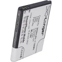 123accu Lenovo A789 P70 S560 akku 2050 mAh
