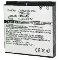 123accu HTC Diamond Touch Diamond Diamond 140 Victor Diamond 100 P3700 P3702 P3701 P3100 akku 900 mAh