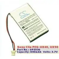 123accu Sony Clie PEG-UX40 Clie PEG-UX50 akku 850 mAh