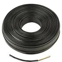 Cablexpert TC1000S-100M-B, 100 m, Musta, 180 mm, 180 mm, 1,32 kg