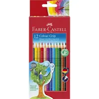Faber-Castell GRIP - Farvet blyant - pakke med 12