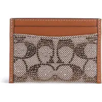 Coach Essential Card Case - Brown - ONE SIZE