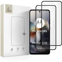 Tech-Protect Motorola Moto G56 Glass Fit+ Panssarilasi - 2 kpl. - Musta