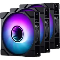 Phanteks M25 Gen2 DRGB 140 mm PWM tuuletin (musta/3 kpl)