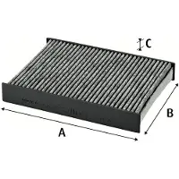 Valeo Suodatin, sisäilma 715820