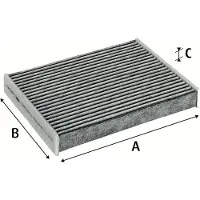 Valeo Suodatin, sisäilma 715802