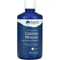 Trace Minerals Æ, Kolloidiset Minerit, Maultamaton, 32 fl oz (946 ml)