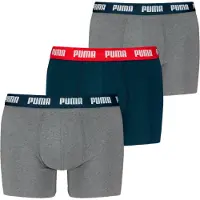 Puma Men Everyday Boxers 3P - Grey - XXL