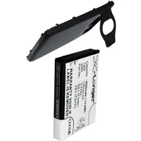 123accu Samsung GT-i9250 Nexus Prime Galaxy Nexus tehoakku erillisellä laajennetulla mustalla takakannella 3500 mAh