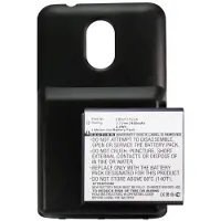 Cameron Sino Sprint SPH-D710 Sprint Galaxy S II Epic Touch 4G Extended With Back Cover yhteensopiva akku 2400 mAh