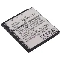 123accu Casio NP-60 yhteensopiva akku 720 mAh