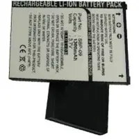 123accu ASUS MyPal A686 Mypal A696 Mypal A626 akku 1300 mAh