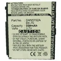 123accu tarvikeakku Motorola MOTO Z8 IC402 IC502 ic602 The Blend The Buzz i335 Sideklck-slide akku 950 mAh