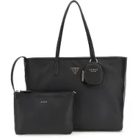 GUESS Ostoskassi 'POWER PLAY II LARGE TECH TOTE' kulta / musta