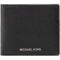 Michael Kors for man. 39S0LHDF1L Hudson slim wallet in black grained leather (OSFA), Casual