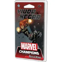 Asmodee Marvel Champions Viuda Negra Korttipeli Espanjankielinen Versio