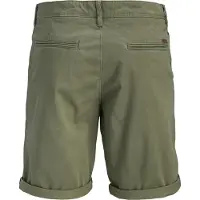 Jack & Jones Chinohousut 'Bowie' tummanruskea / khaki