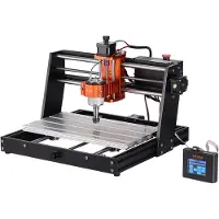 Vevor CNC-jyrsinkone, 120 W, 3-akselinen GRBL-ohjattu puunkaiverrus-, veisto- ja jyrsinkonesarja, 11,81 x 7,87 x 2,83 tuumaa / 300 x 200 x 72 mm Työalue 1200 rpm puulle, akryylille, MDF:lle, PVC:lle,