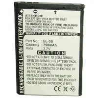 123accu Nokia BL-5B yhteensopiva akku 750 mAh