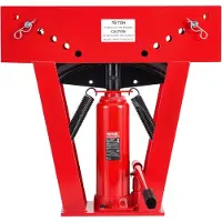 Vevor hydraulinen putkentaivutin, 16 tonnin manuaalinen kuparipakoputkien taivutin, jossa 8 muottia (1/2" - 3") ja 90-180° säädettävät rullat, raskaaseen käyttöön tarkoitettu putkentaivutin putkikaite