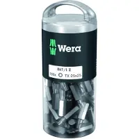 Wera Bitsit 1/4 Torx T25x25mm 100 kpl