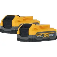 DeWalt DCBP318S2-XJ, 2kpl DCBP318S2-XJ työkalun akku 18 V 3,5 Ah litiumia