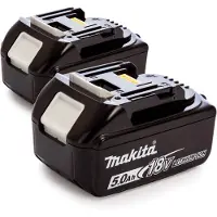 Makita -Akkupaketti, 2 kpl 18V, 5.0 Ah Li-ion