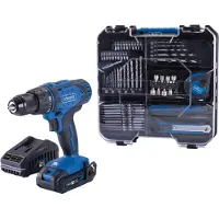 Scheppach Pora/ruuvinväännin C-DTB74/1-X; 20 V; 1x2,0 Ah akku + Master -setti