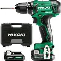 HiKOKI Akkuporakone DS18DFWCZ (18 V, 2x2,0 Ah)