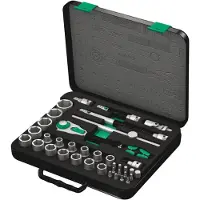 Wera räikkä- ja hylsysarja 1/2" Zyklop Speed, 37 osaa