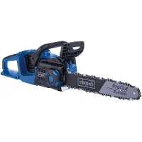 Scheppach Ketjusaha BC-CS355Duo-X; 2x20 V; 35 cm laippa (ilman akkua ja laturia)