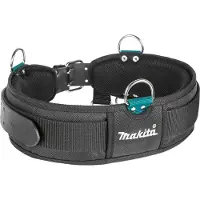 Makita Työkaluvyö - - E-15366 - Aito nahka - Kevyt polyesteri - Sininen/Musta