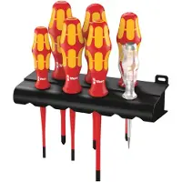 Wera Ruuvimeisselisetti Kraftform Plus 160iS/7 VDE; 7 kpl.