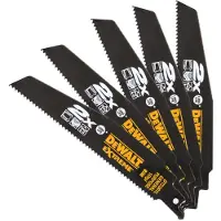DeWalt Puukkosahanterä DT2301L-QZ; 152 mm; 5 kpl.