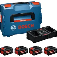 Bosch Tarvikesarja 1600A0373Y; 18 V; 2x5,5/8,0 Ah; Li-ion